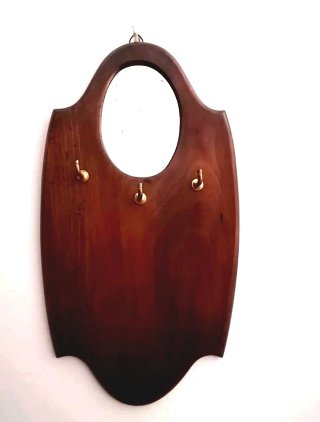 Espejo antiguo de madera
