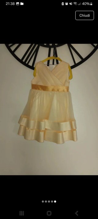 Vestito elegante bambina 4 anni