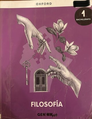 Filosofía 1º Bachillerato. Libro del estudiante...