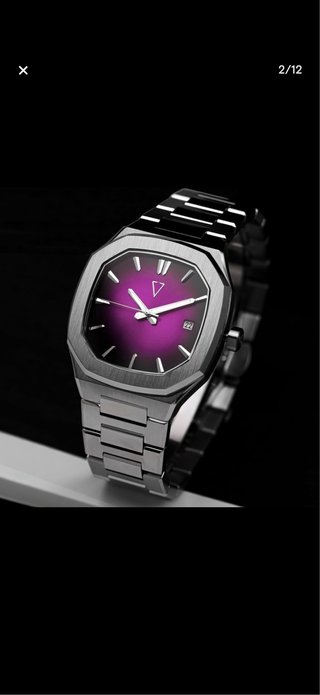 Orologio Automatico Aryon Degrade Viola