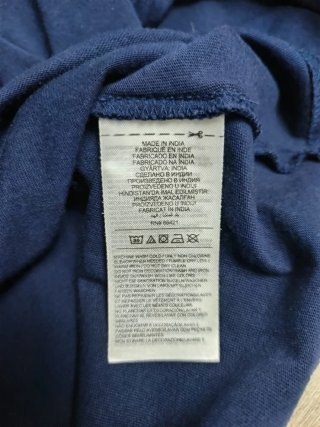 Camiseta Reebok Azul Logo