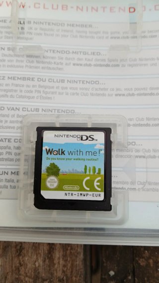 Nintendo DS ¡Camina Conmigo! Juego Caja