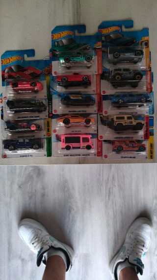 Lote de 12 Coches Hot Wheels