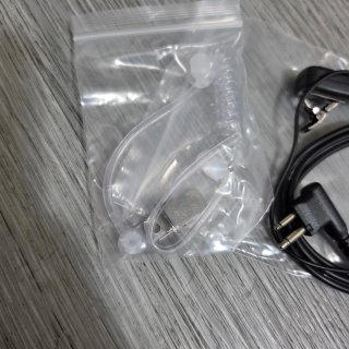 Auricular walkie seguridad con clip