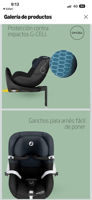 Maxi-Cosi Mica i-Size Sillas de Coche Giratorias
