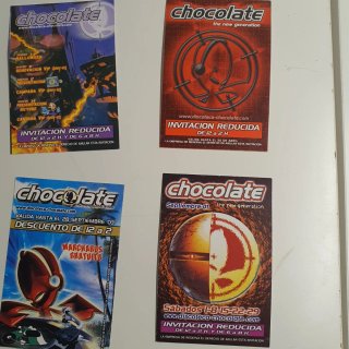 Lote Flyers Discoteca Chocolate