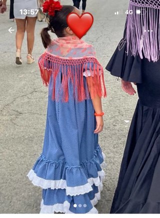 Traje de flamenca para niña