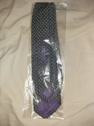Corbata Ralph Lauren Gris y Morado