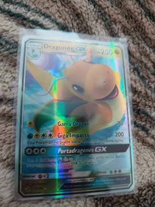 Carta Pokémon Dragonite GX Full Art