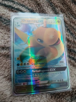 Carta Pokémon Dragonite GX Full Art
