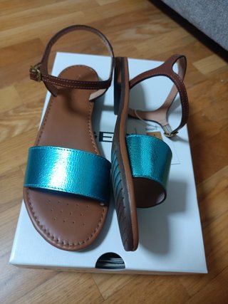 Sandalias Geox Talla 38 Azul