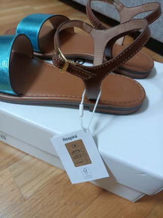 Sandalias Geox Talla 38 Azul