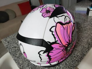 Casco LS2 FF353 Ràpid Flores Rosa