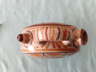 Botijo de colección con diseño de ave