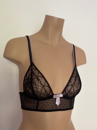 Sujetador Etam Bustier Encaje Negro 90A