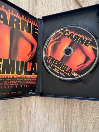 DVD Carne Trémula Almodóvar
