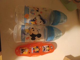 2 Biberones Mickey Mouse Disney