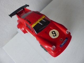 SCALEXTRIC - PORSCHE CARRERA TURBO ( FRANCE ) ROJO