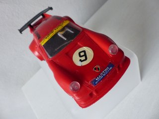 SCALEXTRIC - PORSCHE CARRERA TURBO ( FRANCE ) ROJO