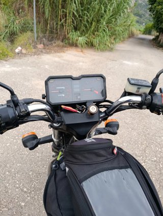 Honda CB450DX Clásica Negra/Gris