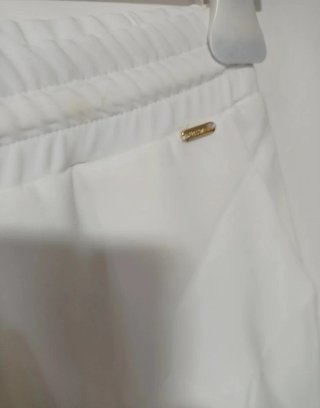 Pantaloni Fracomina bianchi vita elasticizzata