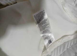 Pantaloni Fracomina bianchi vita elasticizzata