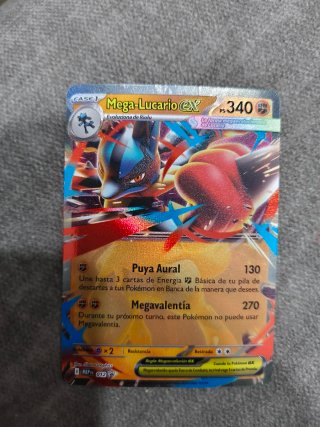 Mega Lucario EX Carta Pokémon