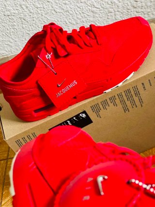 Nike x Jacquemus Air Max Rojo talla 41