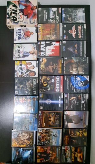 Lote 27 juegos PC CD-ROM