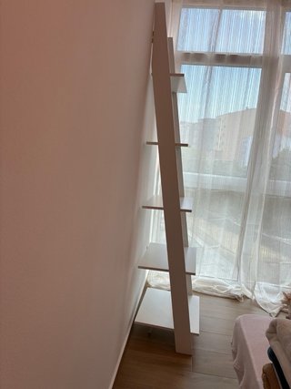 Estantería Escalera Blanca