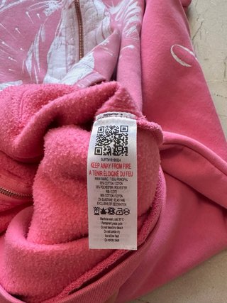 Supply & Demand Sudadera Rosa con Capucha. Talla M