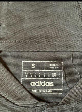 Camiseta Real Madrid Negra Dorada Adidas