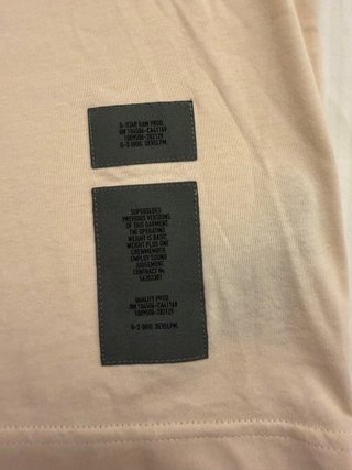 Camiseta G-Star RAW Beige