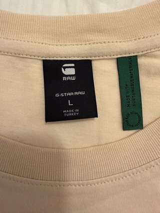 Camiseta G-Star RAW Beige