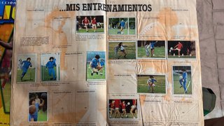 Álbum de Cromos Maradona Liga 1984-85