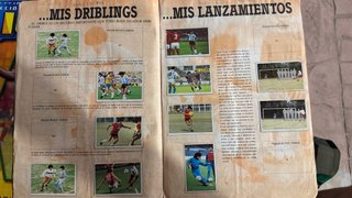 Álbum de Cromos Maradona Liga 1984-85
