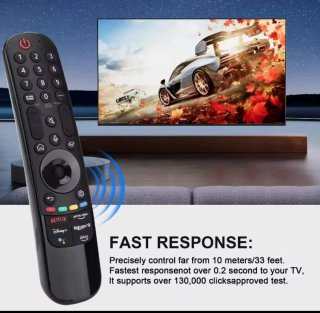 Mando Smart TV LG con acceso directo a apps