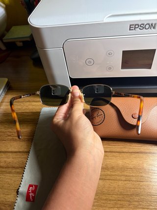 Gafas de sol Ray-Ban Doradas Carey Originales