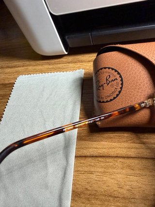 Gafas de sol Ray-Ban Doradas Carey Originales