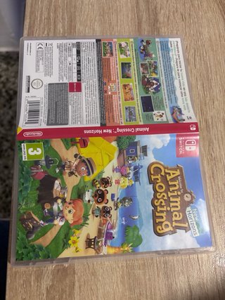 Carcasa Nintendo Switch Animal Crossing