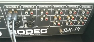 Mesa de mezclas Rodec BX-14