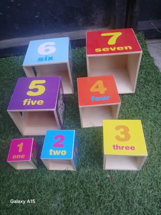 Juego educativo madera bebés formas