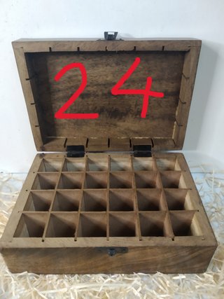 Caja madera Mango A ELEGIR,para aceites esenciales