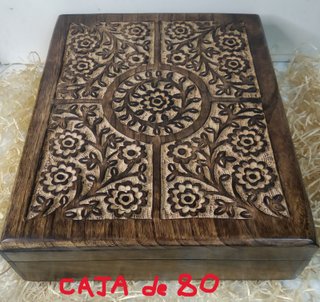Caja madera Mango A ELEGIR,para aceites esenciales