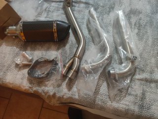 Marmitta Scarico T-Max 500 Collettori