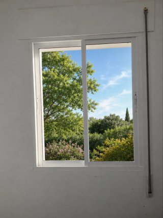 Ventana aluminio 1m x 1,20m