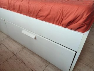 Estructura de Cama con almacenaje
