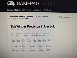 Joystick SideWinder Precision 2 (Caja Original)