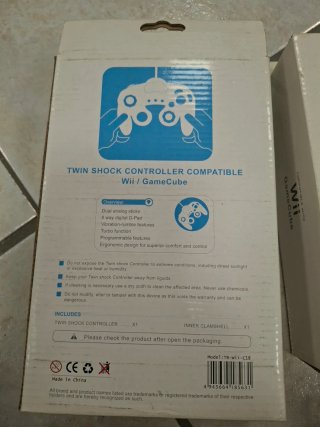 Controller Wii e GameCube Twin Shock