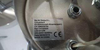 Lámpara de techo LED moderna
